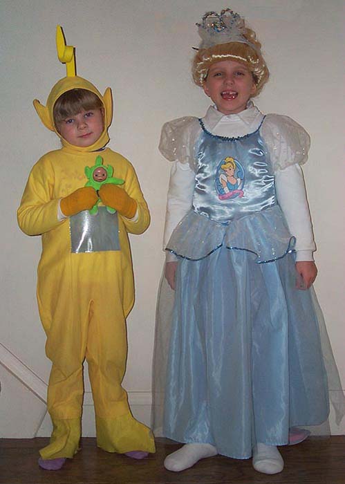 Emily&Charlotte Tyhurst Halloween 2001